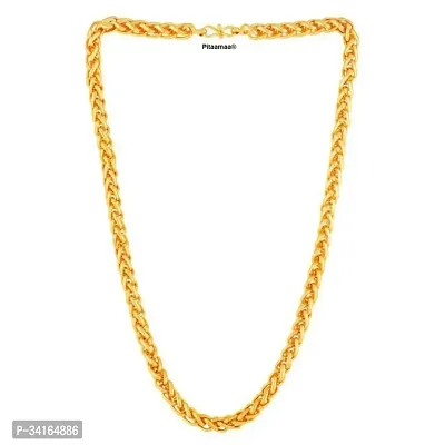 Shimmering Golden Brass Chains For Men-thumb0