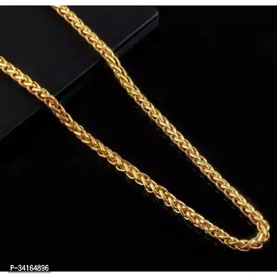 Shimmering Golden Brass Chains For Women And Men-thumb0