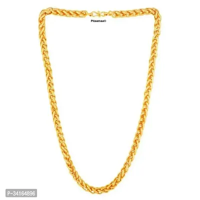 Shimmering Golden Brass Chains For Women And Men-thumb3