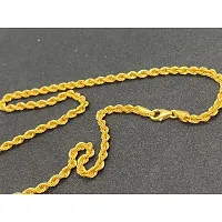 Shimmering Golden Brass Chains For Men And Women-thumb2