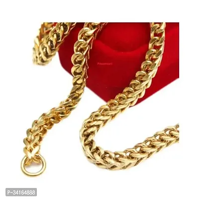 Shimmering Golden Brass Chains For Men-thumb0