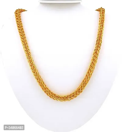 Beautiful Brass Golden Chain For Men-thumb0