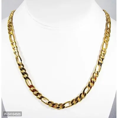 Shimmering Golden Brass Chains For Women And Men-thumb0