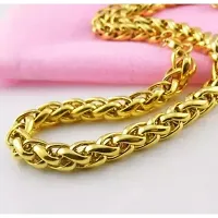 Shimmering Golden Brass Chains For Women And Men-thumb2