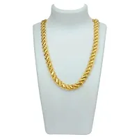 Shimmering Golden Brass Chains For Women And Men-thumb1