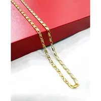 Shimmering Golden Brass Chains For Men-thumb1