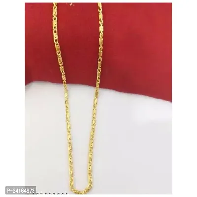 Shimmering Golden Brass Chains For Women And Men-thumb2