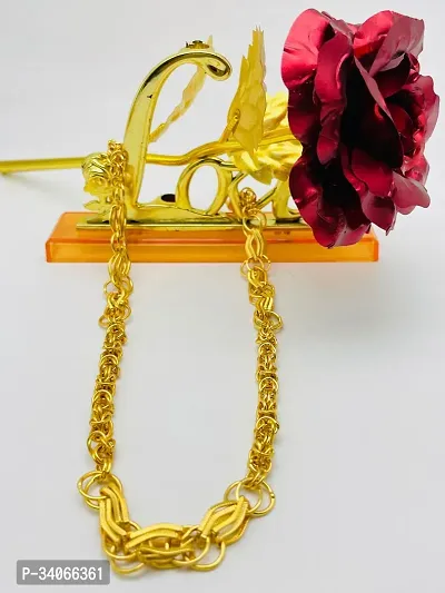 Beautiful Brass Golden Chain For Men-thumb3