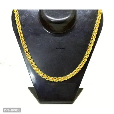 Shimmering Golden Brass Chains For Women And Men-thumb0