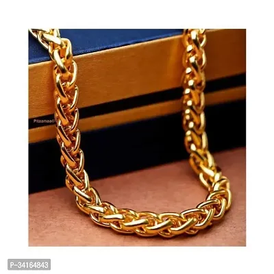 Shimmering Golden Brass Chains For Men-thumb3