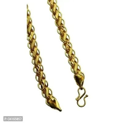 Shimmering Golden Brass Chains For Men-thumb2