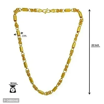 Beautiful Brass Golden Chain For Men-thumb3