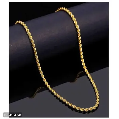 Shimmering Golden Brass Chains For Men-thumb0