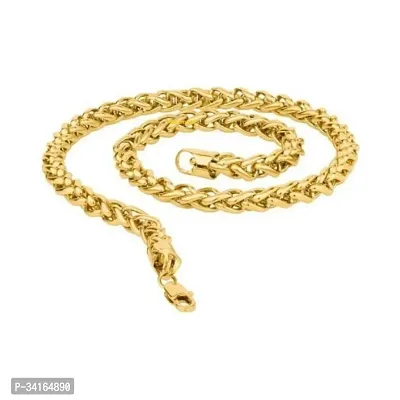 Shimmering Golden Brass Chains For Women And Men-thumb0