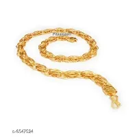 Beautiful Brass Golden Chain For Men-thumb1