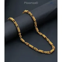 Beautiful Brass Golden Chain For Men-thumb1