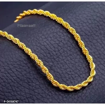 Shimmering Golden Brass Chains For Women And Men