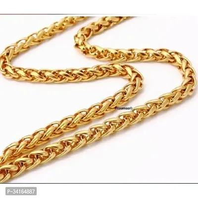 Shimmering Golden Brass Chains For Men-thumb3