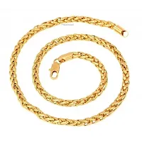 Shimmering Golden Brass Chains For Men-thumb1