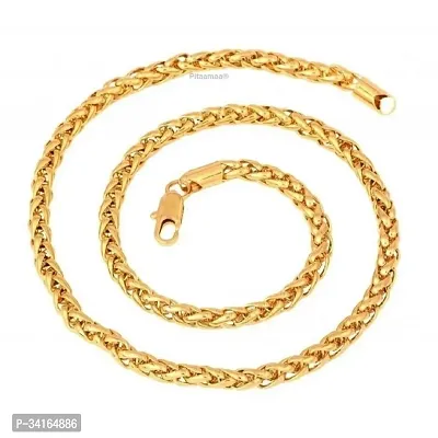 Shimmering Golden Brass Chains For Men-thumb2