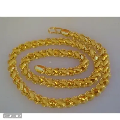 Shimmering Golden Brass Chains For Men-thumb0