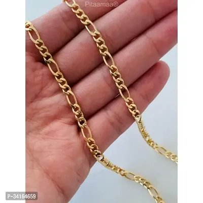 Shimmering Golden Brass Chains For Women And Men-thumb0