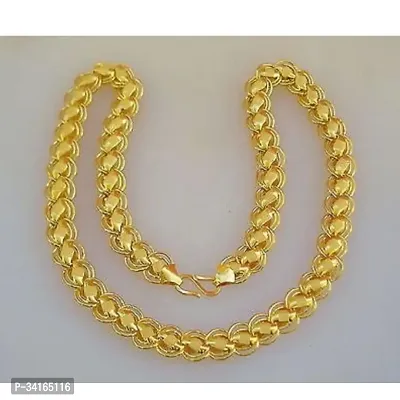 Shimmering Golden Brass Chains For Men-thumb0