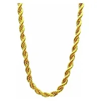 Shimmering Golden Brass Chains For Women And Men-thumb1