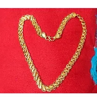 Shimmering Golden Brass Chains For Men-thumb1