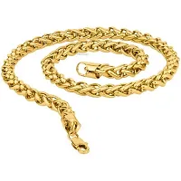 Shimmering Golden Brass Chains For Women And Men-thumb1