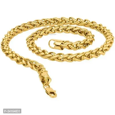 Shimmering Golden Brass Chains For Women And Men-thumb2