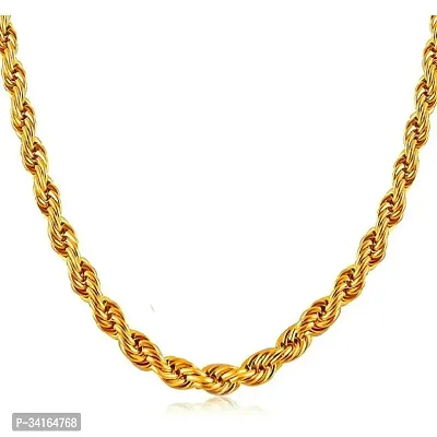 Shimmering Golden Brass Chains For Men-thumb3