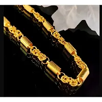 Beautiful Brass Golden Chain For Men-thumb1