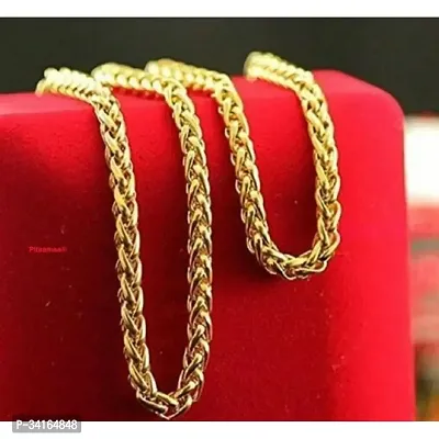 Shimmering Golden Brass Chains For Men-thumb0