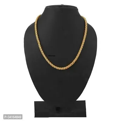 Shimmering Golden Brass Chains For Men-thumb3