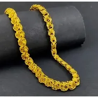 Beautiful Brass Golden Chain For Men-thumb2