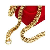 Shimmering Golden Brass Chains For Men-thumb1