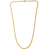 Shimmering Golden Brass Chains For Women And Men-thumb2