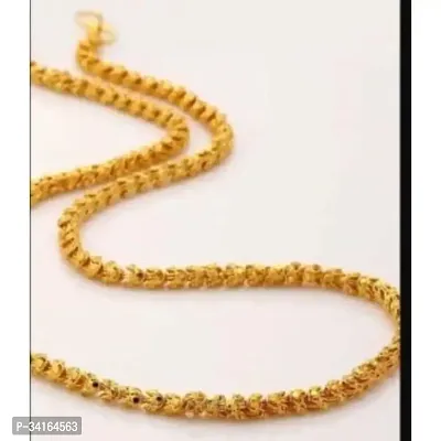 Shimmering Golden Brass Chains For Men-thumb3