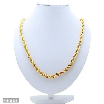 Shimmering Golden Brass Chains For Women And Men-thumb0