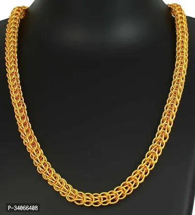 Beautiful Brass Golden Chain For Men-thumb2