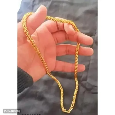 Shimmering Golden Brass Chains For Men-thumb3