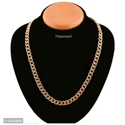 Shimmering Golden Brass Chains For Men