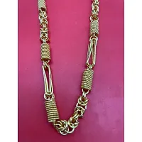 Beautiful Brass Golden Chain For Men-thumb2