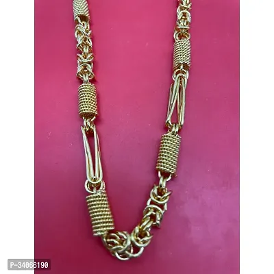 Beautiful Brass Golden Chain For Men-thumb3