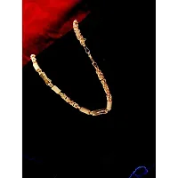 Beautiful Brass Golden Chain For Men-thumb1