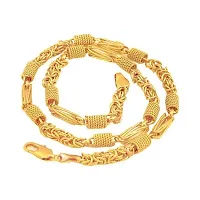 Beautiful Brass Golden Chain For Men-thumb1