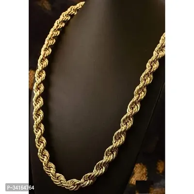 Shimmering Golden Brass Chains For Women And Men-thumb2