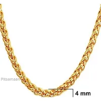 Shimmering Golden Brass Chains For Women And Men-thumb1