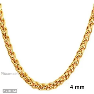 Shimmering Golden Brass Chains For Women And Men-thumb2